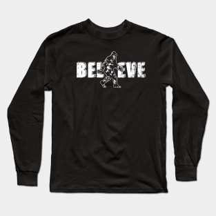 Bigfoot Believe Long Sleeve T-Shirt